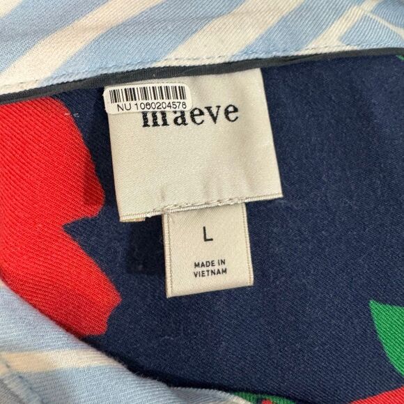 Maeve “The Paz” Printed Buttondown Shirt | Large | Anthropologie - Picture 7 of 11